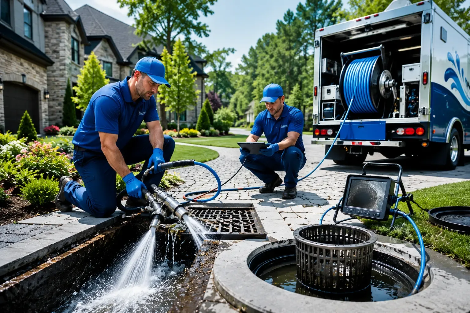 Local outdoor drain cleaning professionals in Atkins, VA